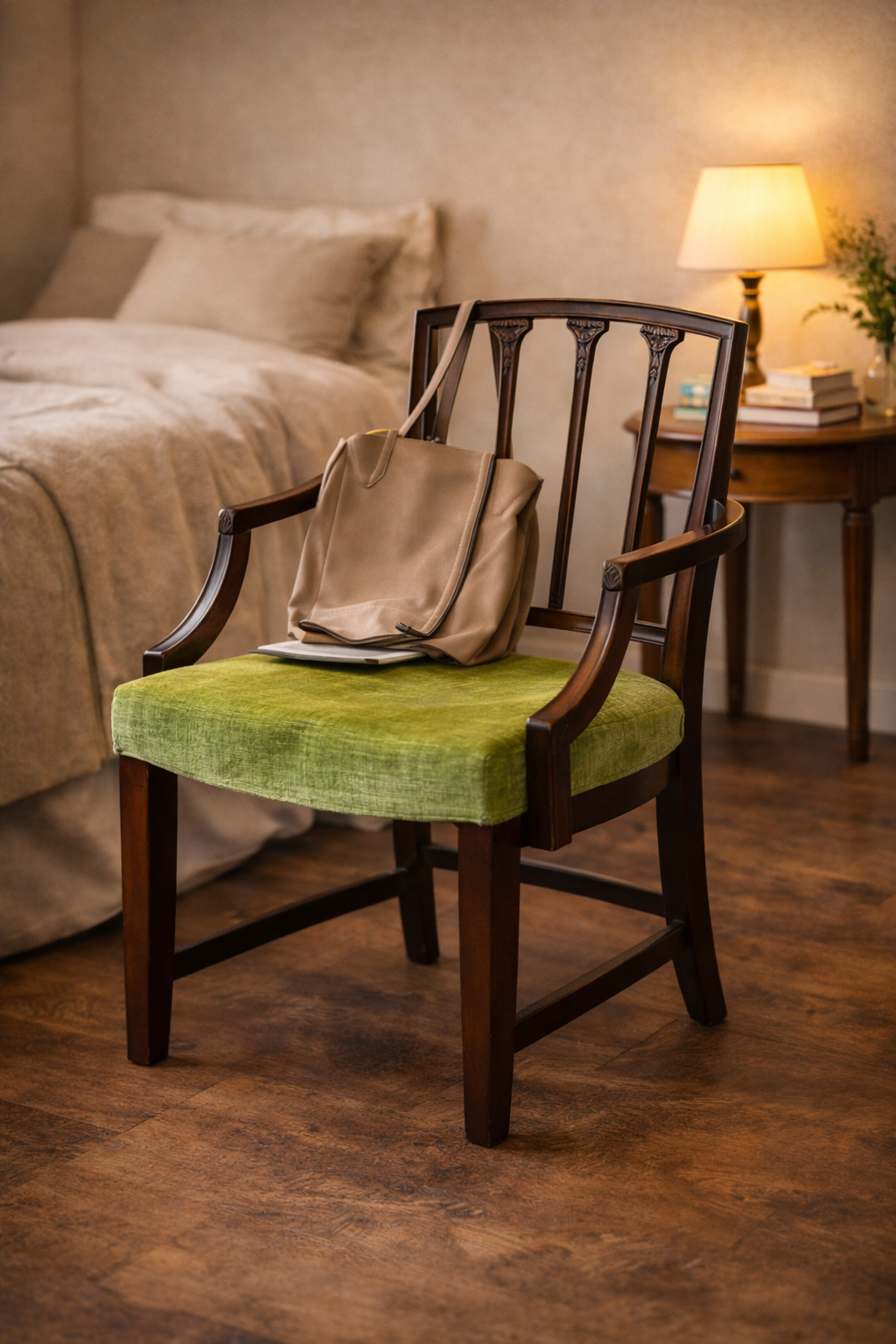 1900年代 北ミュンヘン城より入荷｜マホガニー材 アンティークアームチェア